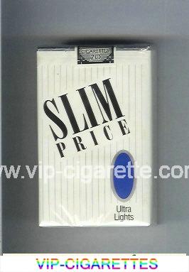 Slim Price Ultra Lights cigarettes soft box