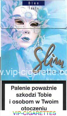 Slim Camelia Blue Taste 100s cigarettes hard box