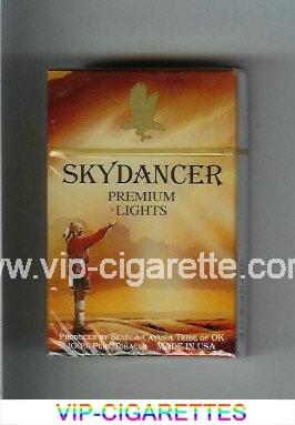 Skydancer Premium Lights cigarettes hard box