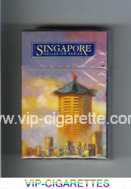 Singapore Collector Series Special Mild cigarettes hard box