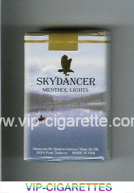 Skydancer Menthol Lights cigarettes soft box