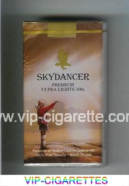 Skydancer Premium Ultra Lights 100s cigarettes soft box