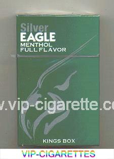 Silver Eagle Menthol Full Flavor Kings Box cigarettes hard box
