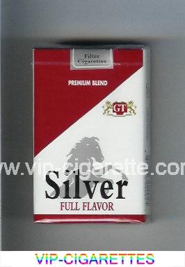 Silver Full Flavor Premium Blend cigarettes soft box