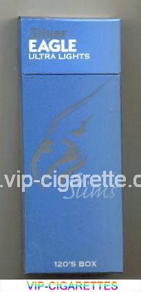 Silver Eagle Ultra Lights Slims 120s BOX cigarettes hard box