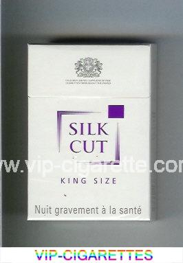 Silk Cut cigarettes white and white hard box