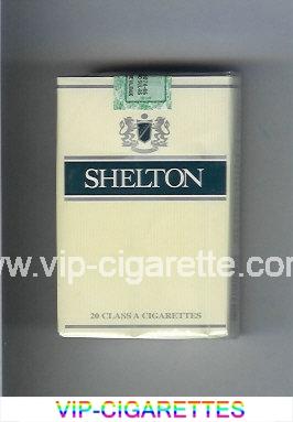Shelton Cigarettes yellow and blue soft box