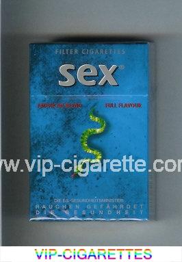 Sex American Blend Full Flavour cigarettes hard box