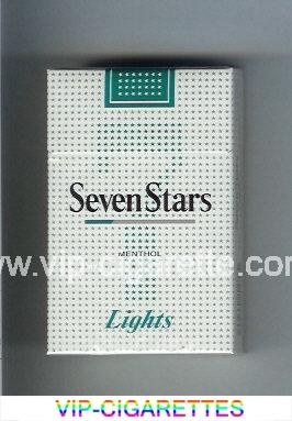 Seven Stars 7 Lights Menthol cigarettes hard box