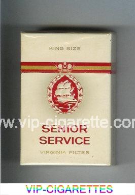 Senior Service cigarettes hard box