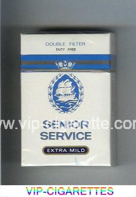 Senior Service Extra Mild Double Filter cigarettes hard box