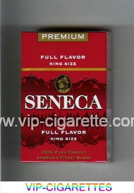 Seneca Premium Full Flavor cigarettes hard box