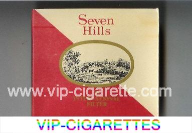 Seven Hills cigarettes wide flat hard box