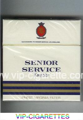 Senior Service King Size 30 cigarettes hard box