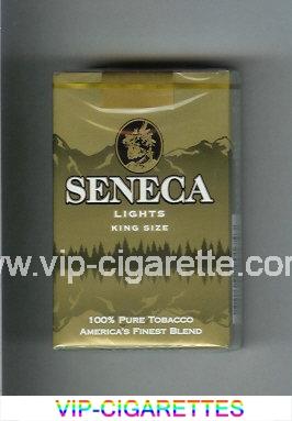 Seneca Lights cigarettes soft box