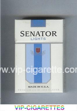 Senator Lights Premium American Flavor cigarettes hard box