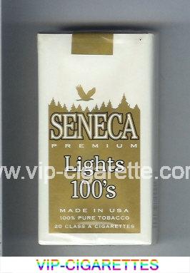 Seneca Premium Lights 100s cigarettes soft box