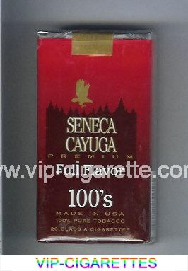 Seneca Cayuga Premium Full Flavor 100s cigarettes soft box