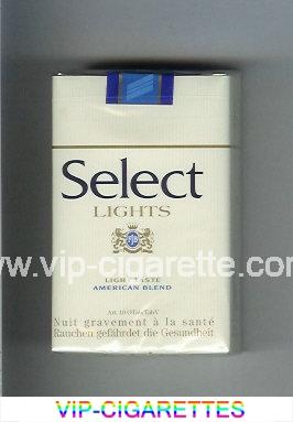 Select Lights American Blend cigarettes soft box