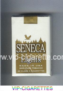 Seneca Premium Lights cigarettes soft box