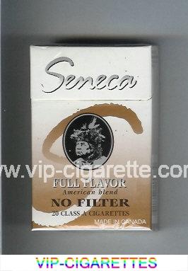 Seneca Full Flavor American Blend No Filter cigarettes hard box