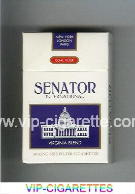 Senator International Virginia Blend Coal Filter cigarettes hard box