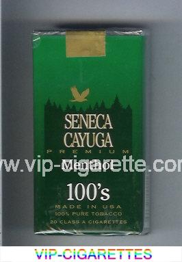 Seneca Cayuga Premium Menthol 100s cigarettes soft box