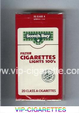 Scotch Buy Safeway Filter Cigaretess Lights 100s cigarettes soft box