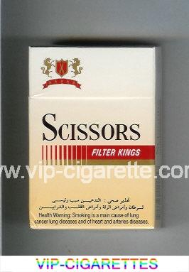 Scissors Filter Kings cigarettes hard box