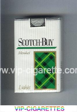 Scotch-Buy Lights Menthol cigarettes soft box