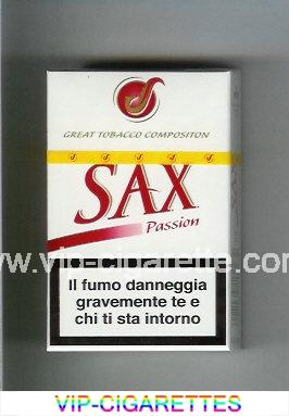 Sax Passion cigarettes hard box