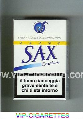 Sax Emotion cigarettes hard box