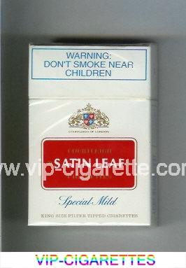 Satin Leaf Special Mild cigarettes hard box