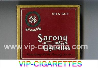 Sarony Silk Cut cigarettes wide flat hard box