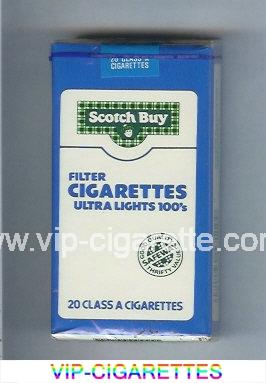 Scotch Buy Safeway Filter Cigaretess Ultra Lights 100s cigarettes soft box