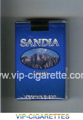 Sandia Lights Premium Blend cigarettes soft box