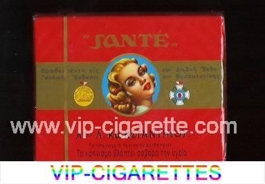 Sante L.Kwnstantinoy cigarettes wide flat hard box