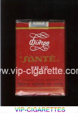 Sante Filtro King Size cigarettes soft box