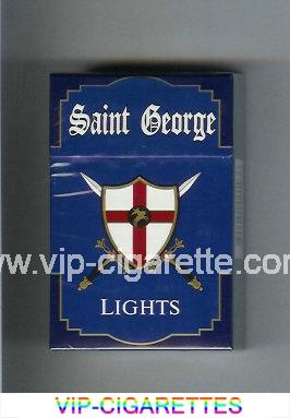 Saint George Lights cigarettes hard box