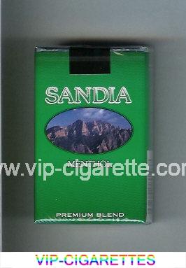 Sandia Menthol Premium Blend cigarettes soft box