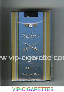 Sabre Ultra Lights 100s Premium Blend cigarettes soft box