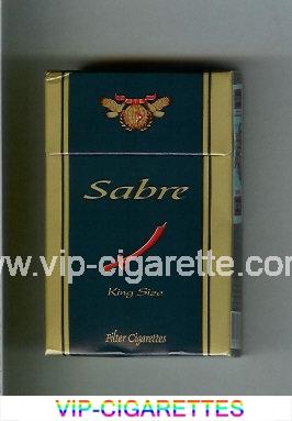 Sabre King Size cigarettes hard box