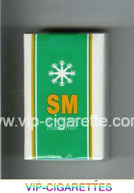 SM Sweet Menthol cigarettes soft box