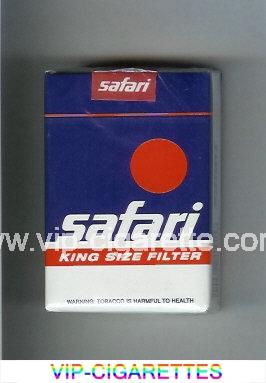 Safari King Size Filter cigarettes soft box