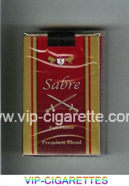 Sabre Full Flavor Premium Blend cigarettes soft box