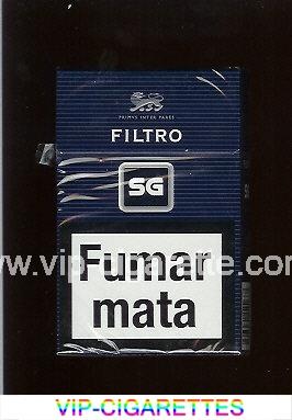 SG Filtro cigarettes hard box