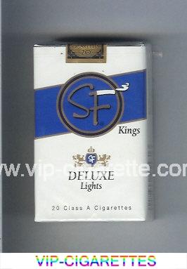SF Deluxe Lights kings cigarettes soft box