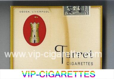 Turret 25 cigarettes wide flat hard box