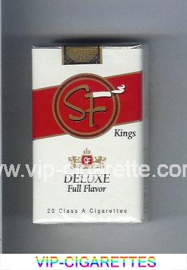 SF Deluxe Full Flavor Kings cigarettes soft box