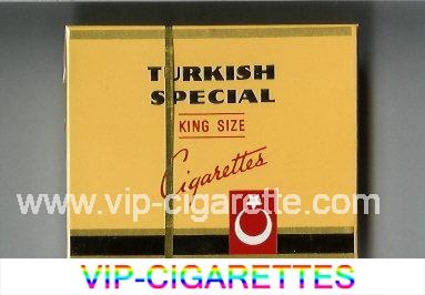 Turkish Special King Size cigarettes wide flat hard box